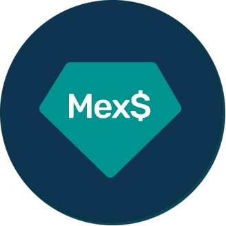 Mexican Peso Tether logo